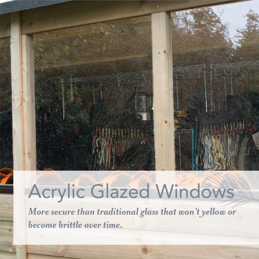 Beckwood 10×6 Pent Shed – 2 Windows – Double Door 5013053203965 2